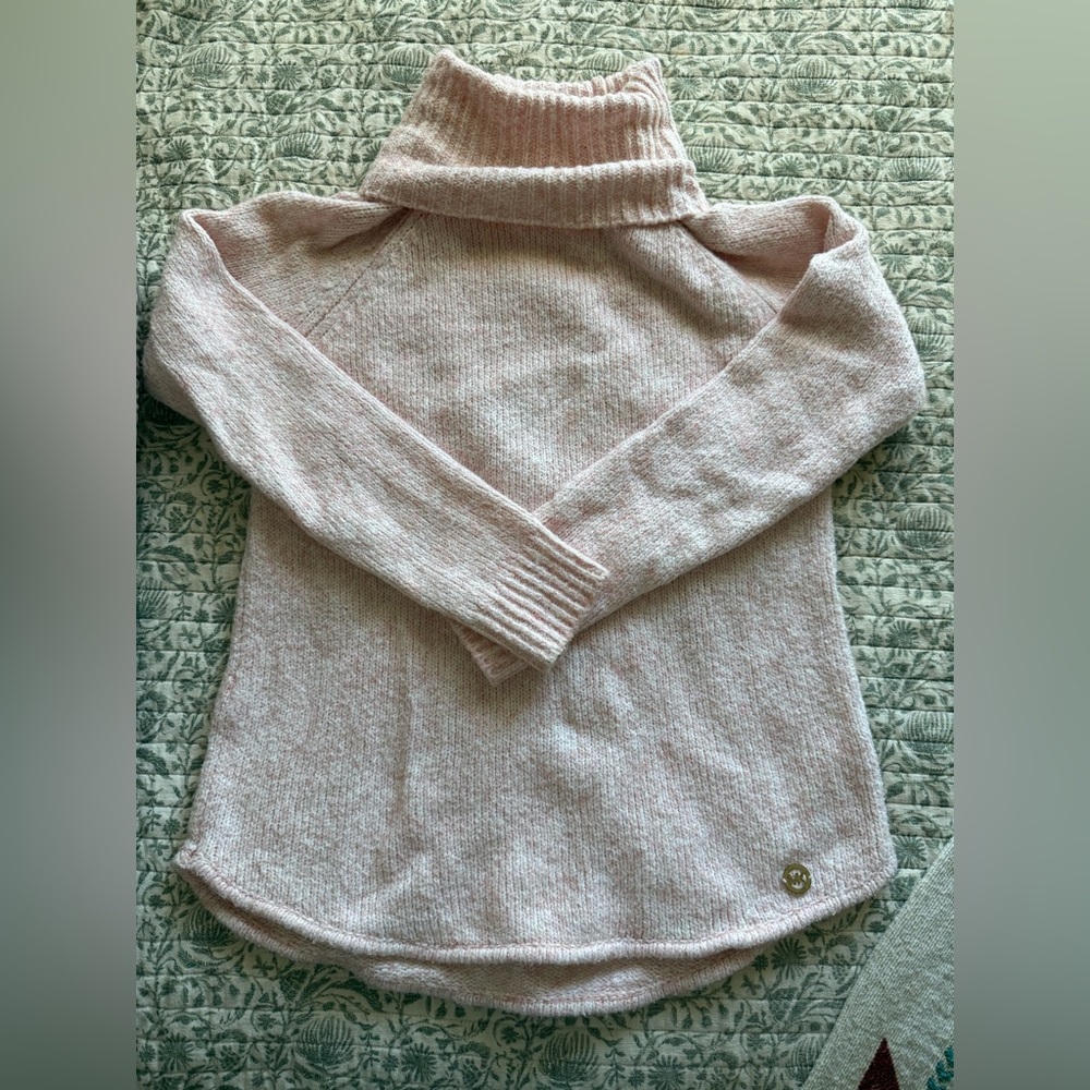 Michael Kors Pink Cowl Neck Sweater